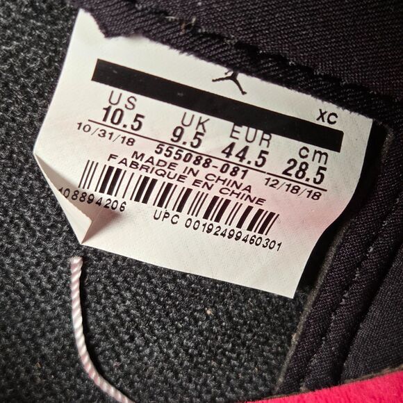 Nike Air Jordan 1 High Retro OG Crimson Tint Men's 10.5 555088-081 New DS OG All - Picture 7 of 8